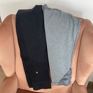 Lululemon crop leggings pack of two